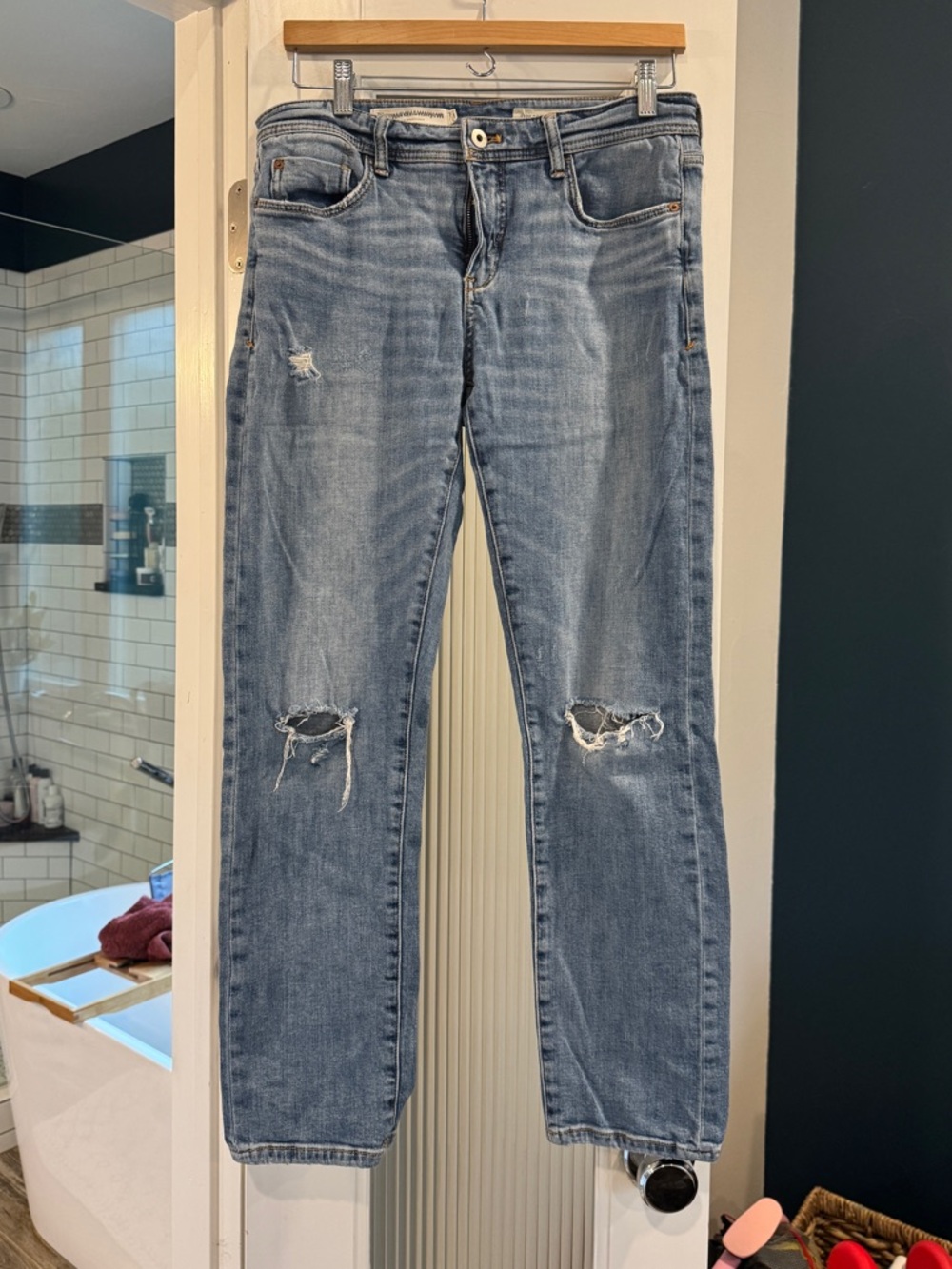 Pilcro Anthropologie Slim Boyfriend Jeans